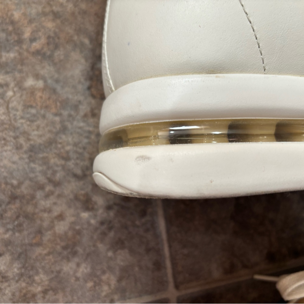 Cole Haan White Leather Sneakers - Picture 11 of 15